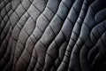 Elephant Skin Texture Background, Wrinkled Animal Leather, Elephant Skin Closeup, Generative AI Illustration