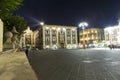 Tourists relaxing in the Elephant square