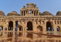 Elephant Stable in Hampi ant view . It is one of the UNESCO World Heritage site in India