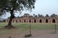 Elephant Stable at Hampi, Karnataka - archaeological site in India - India tourism Royalty Free Stock Photo