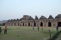 Elephant Stable at Hampi, Karnataka - archaeological site in India - India tourism Royalty Free Stock Photo