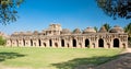 Elephant stables in Hampi, Karnataka