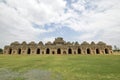 Elephant Stables at Hampi, Karnataka, India Royalty Free Stock Photo