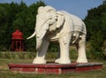 Elephant statue Royalty Free Stock Photo