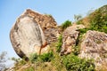 Elephant statue at Mingun, Myanmar