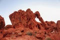 The elephant in the stone carved by the wind. Royalty Free Stock Photo