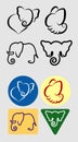 Elephant symbols