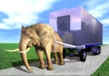 Elephant trailer