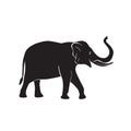 Elephant vector icon Royalty Free Stock Photo