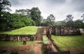 The Elephant Yard in Angkothom Royal Palace is known as the Elephant Yard.