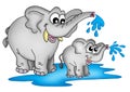 Elephants Royalty Free Stock Photo