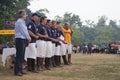 Elephants polo game, at Thakurdwara, Bardia, Nepal