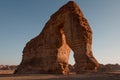 Eleplant Rock formation in the deserts of Saudi Arabia