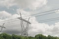 Electric pylons Royalty Free Stock Photo