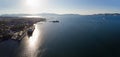 Eleusis bay, Attica - Greece. Royalty Free Stock Photo