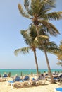 Eleuthera, Bahamas - 3/12/18 - Cruise ship passengers enjoying a fun day at the beach on Princess Cays