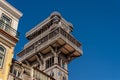 Elevador de Santa Justa in Lisbon, Portugal Royalty Free Stock Photo