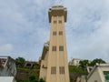 The Elevador Lacerda Elevator that joins the high and low part of Salvador city, Bahia, Brazil. Royalty Free Stock Photo