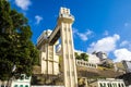 Elevador Lacerda elevator is one of the most famous landmarks in Royalty Free Stock Photo