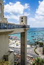 Elevador Lacerda elevator in Salvador do Bahia Royalty Free Stock Photo