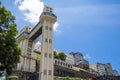 Elevador Lacerda elevator in Salvador do Bahia Royalty Free Stock Photo