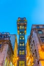 Elevador Santa Justa in Lisbon, Portugal