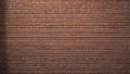 Seamless Red Brick Wall Texture Background for Artistic Collages. AI Generation Royalty Free Stock Photo