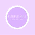 Elevate your brand with purple elegance