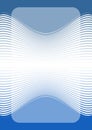 Blue and White Abstract Wave Vector Background. EPS Template Banner for Presentations, Business Websites, and Event Promotions Royalty Free Stock Photo