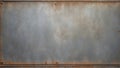 Rustic Elegance: Worn Steel Background Texture. AI generate Royalty Free Stock Photo