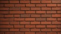 Seamless Red Brick Wall Texture. AI Generation Royalty Free Stock Photo