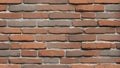 Vintage Brick Wall Pattern Seamless Texture. AI Generation Royalty Free Stock Photo