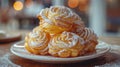 Elevate your dessert game with our homemade Zeppole, a delightful treat for any occasion.