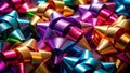 Festive Gift Wrapping Ideas Stunning Ribbon Bows for Every Occasion Royalty Free Stock Photo