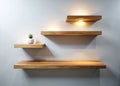 Elevate Your Home with Sleek Floating Wooden Shelves A Minimalist SpaceSaving and Stylish Storage Solution for Every