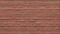 Seamless Red Brick Wall Texture for Print Design. AI Generation Royalty Free Stock Photo