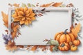 Thanksgiving Frame Enhancement: Sticker with Style and Variety