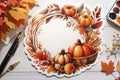 Thanksgiving Frame Enhancement: Sticker with Style and Variety