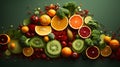 Elevate Your Wellness: Green, Orange, and Yellow Healthful Choices