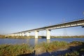 Elevated bridge concrete structure