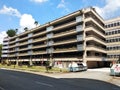 Elevated car park building for public used.