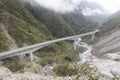 Mountain Pass Highway in New Zealand