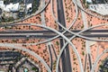 Elevated Interchange Royalty Free Stock Photo
