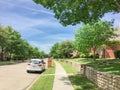 Elevated single-family home in Irving, Texas, USA