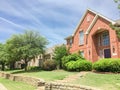 Elevated single-family home in Irving, Texas, USA