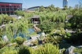 Elevated View of Chinese Garden of Friendship Royalty Free Stock Photo