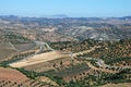 Agricultural land, Andalusia, Spain. Royalty Free Stock Photo