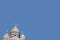 Elevated view of Sacre Coeur in Paris Royalty Free Stock Photo