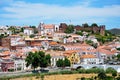 View of the town and castle, Silves, Portugal.
