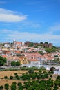 View of the town and castle, Silves, Portugal.